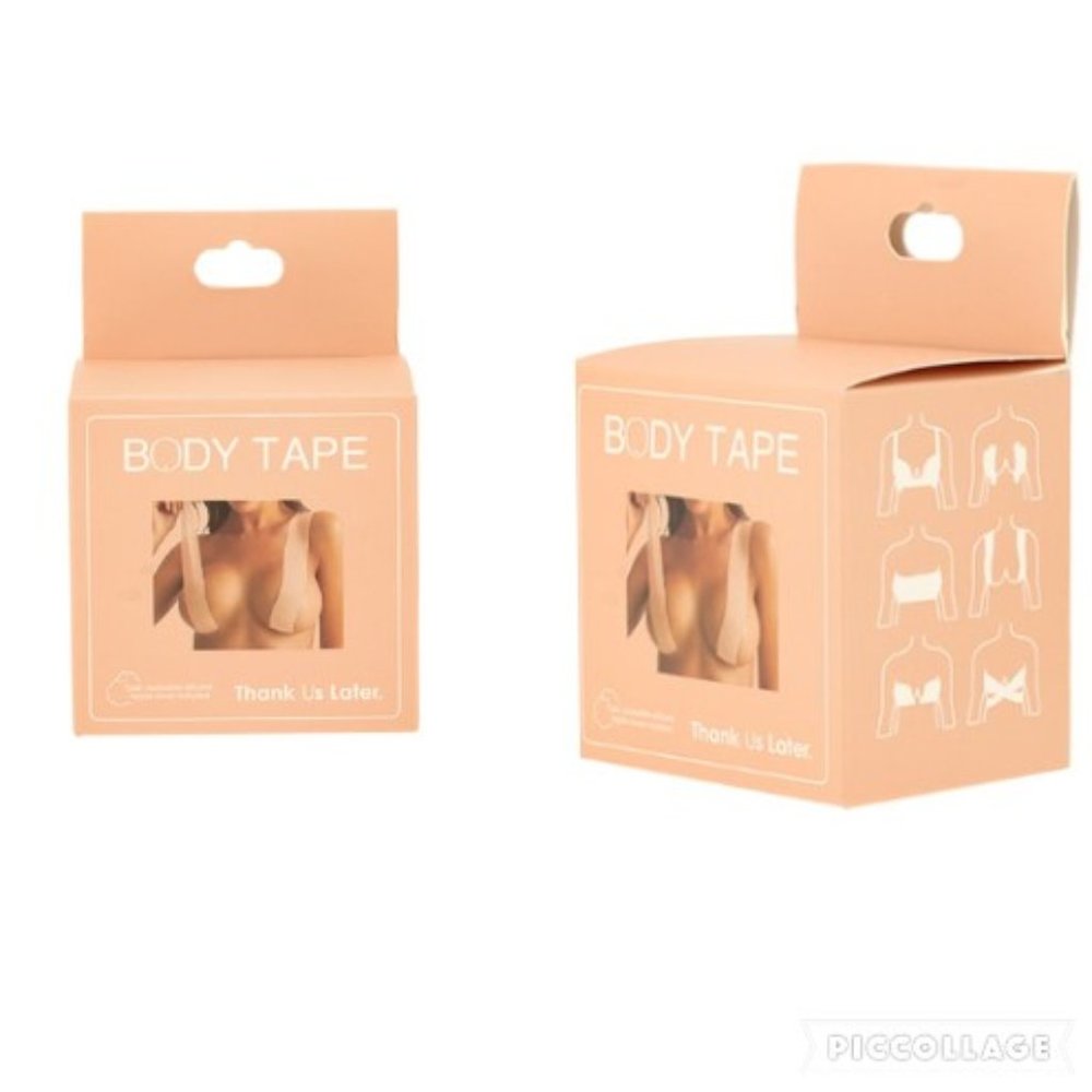 THANK US LATER Body Tape‎ + 1 Nipple Covers | Lift & Support | Nude | OS